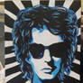 Painting Soda Stereo (acrylic)