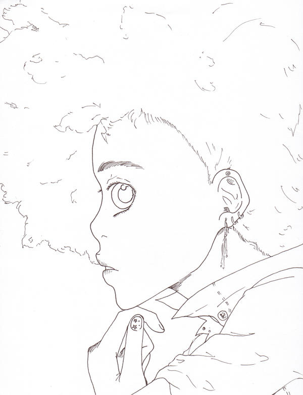 Afro lineart