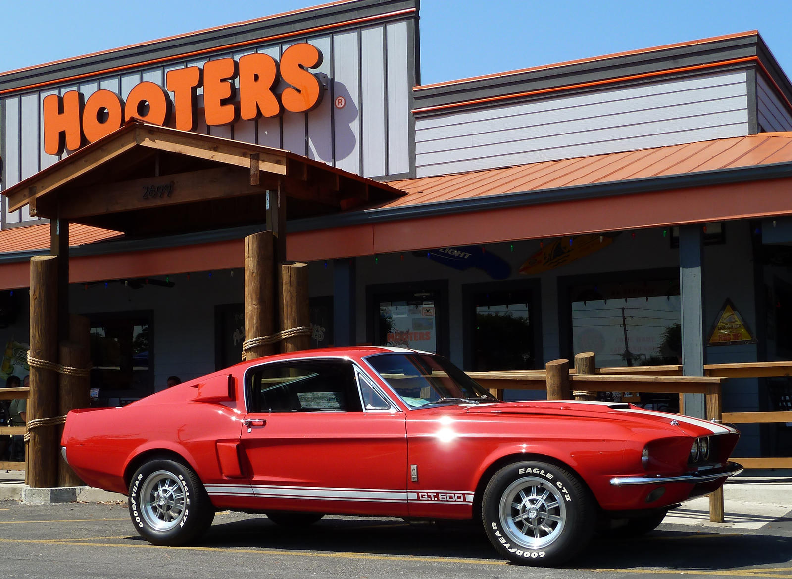 GT 500 in RED