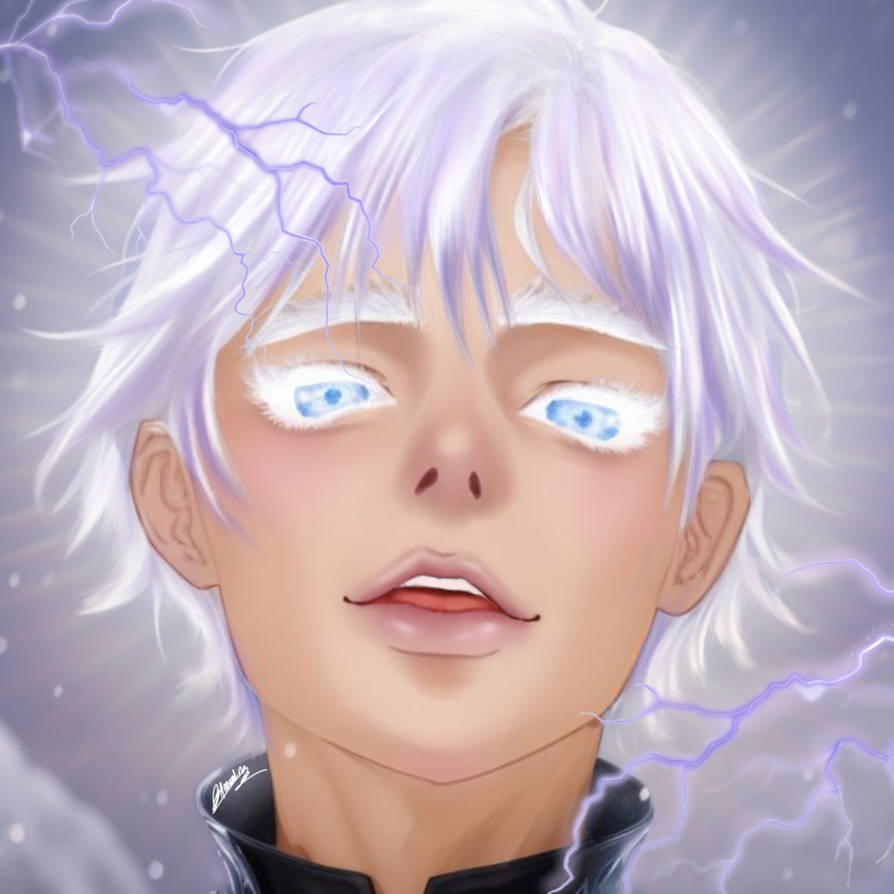Human Gojo Gojo Satoru by Megumiiii18 on DeviantArt