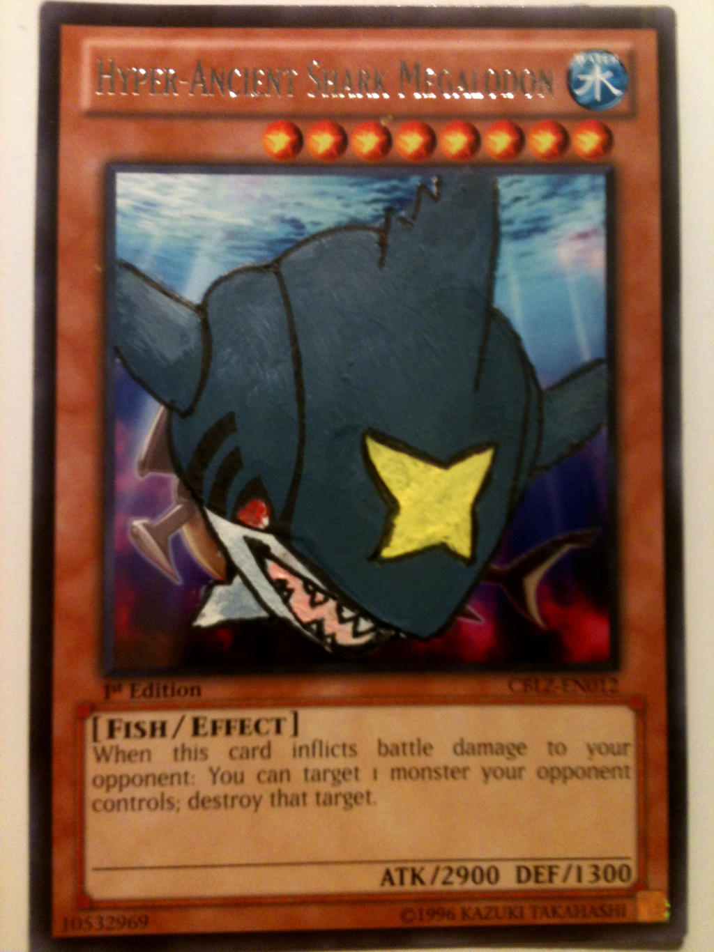 Yu-Gi-Oh! Altered Art - Megalodon/Sharpedo