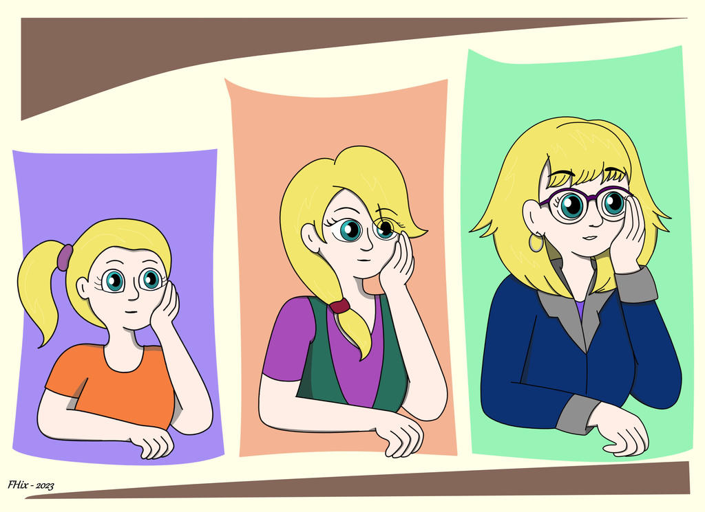 Woman Evolution Deviantart Evolution of Me by FHixFimArt on DeviantArt