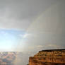 Rainbow at Grand Canyon