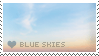 I Heart Blue Skies Stamp by Faythemos