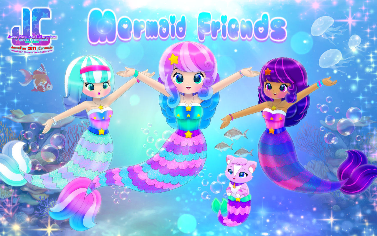 Mermaid Friends by JesseSharla1999 on DeviantArt