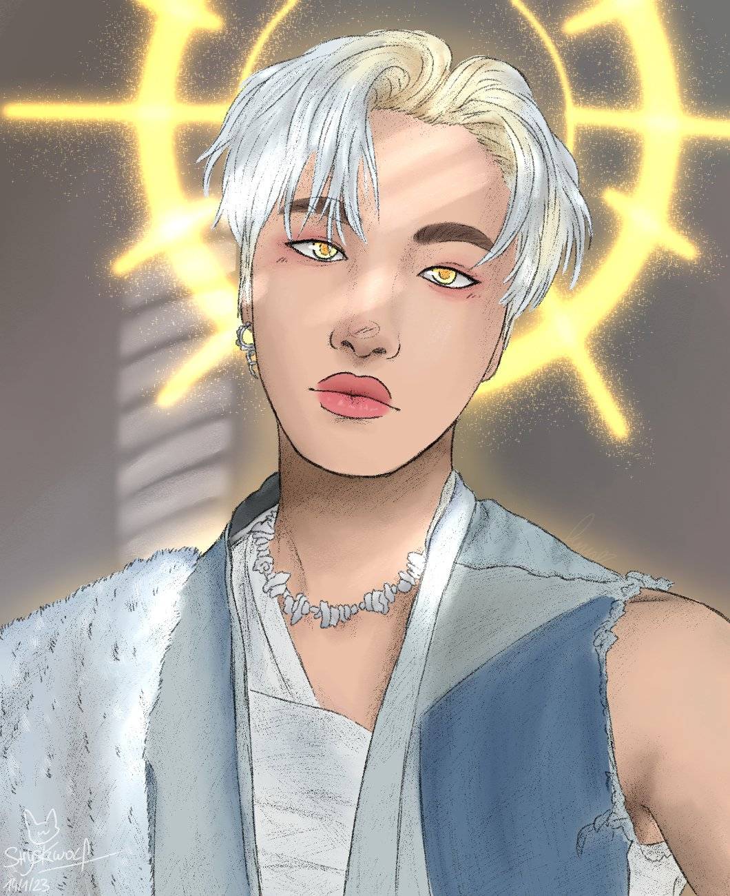 Seonghwa GOD Mode by preylicious on DeviantArt