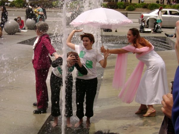 Singing In The Fountain