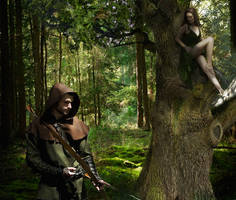 The hunter and the Dryad