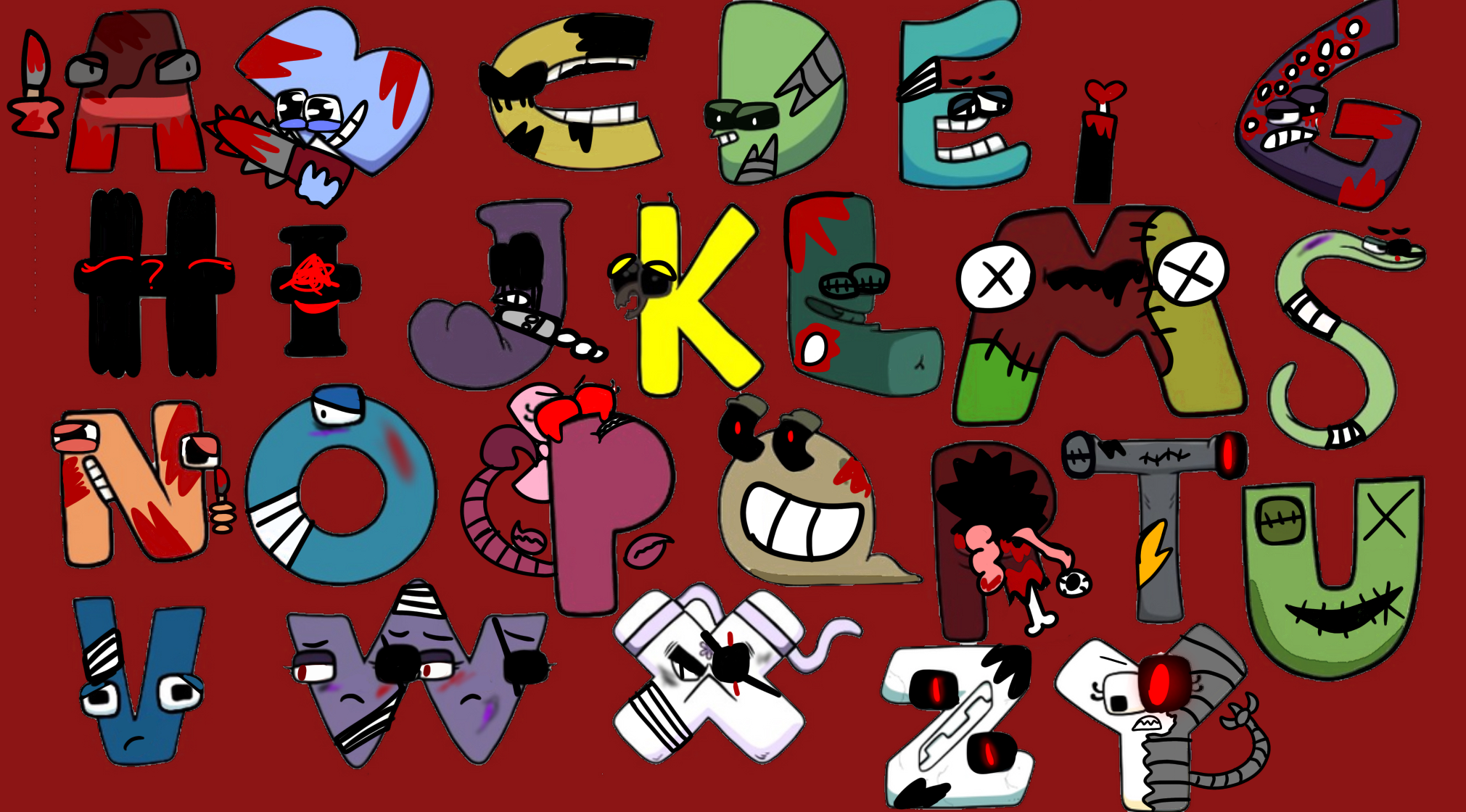 one.exe (alphabet lore creepypasta) by BAWRTCGF2007 on DeviantArt