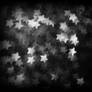 Star Bokeh black and white