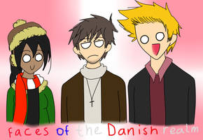 Faces of the Danish realm