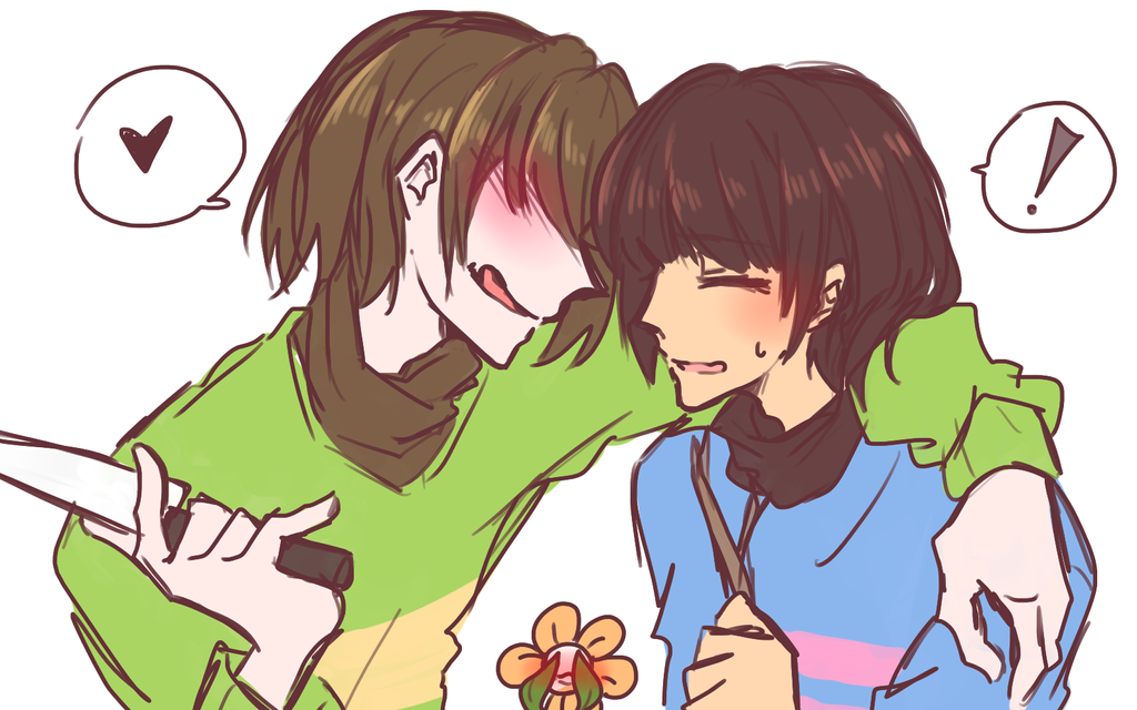 Chara X Frisk Male Ver By Rivaille2520 On DeviantArt.