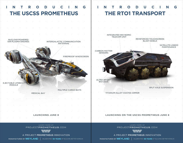 Prometheus Ship And Transporter by Mikeoeagle on DeviantArt