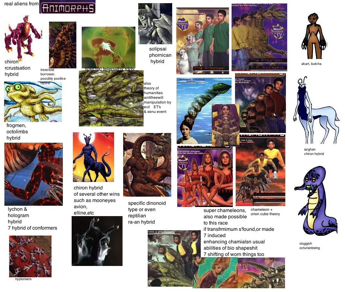 Realaliens From Animorphs by Mikeoeagle on DeviantArt