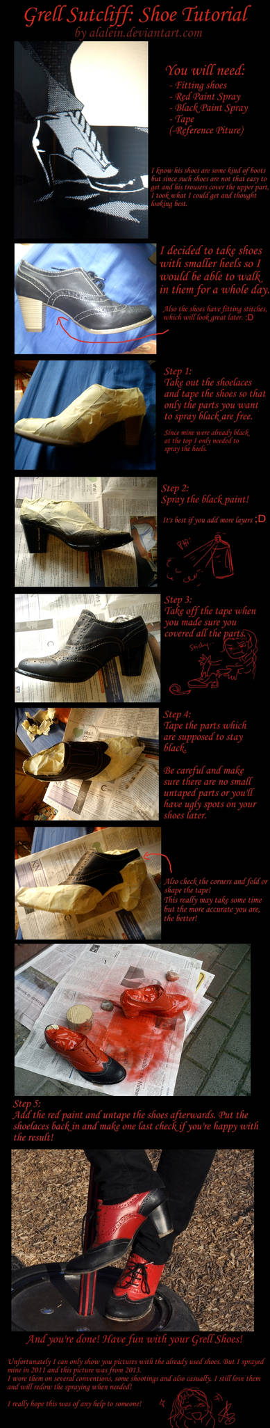 Grell Sutcliff Shoe Tutorial