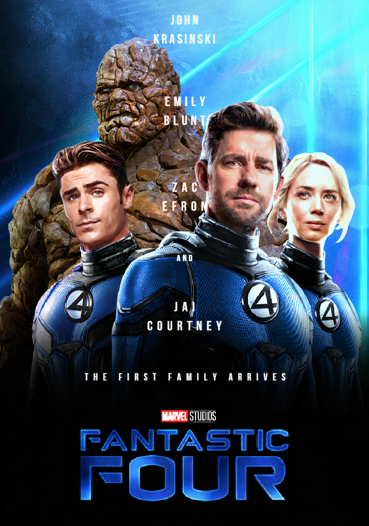 My Fantastic Four Fan Made Poster by elnerd006 by elnerd006 on DeviantArt