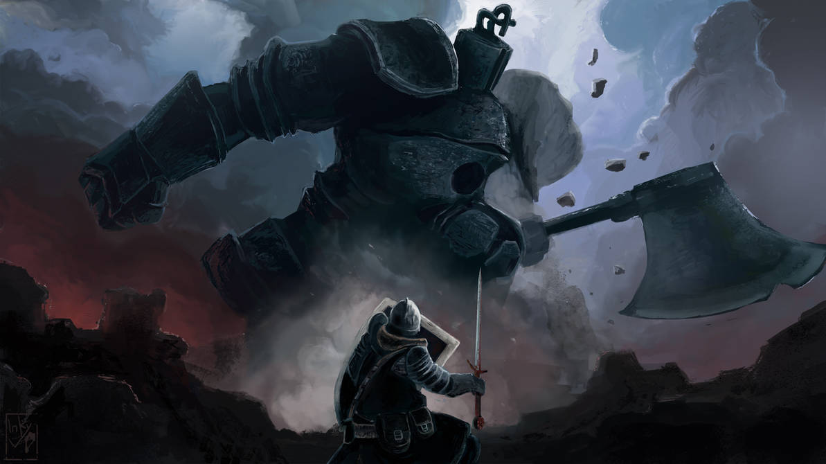 Iron golem by Inkyh Iron golem by Inkyh