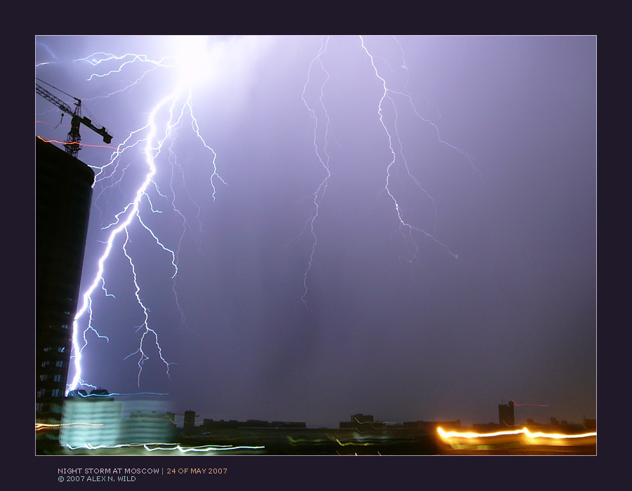 Crazy lightning