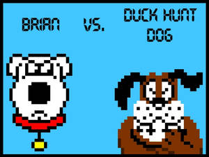 Brian vs. The Duck Hunt Dog