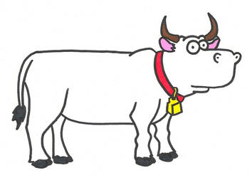 Brian as A Cow