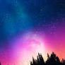 Blue Night Sky by ReedDrawsOnDA on DeviantArt