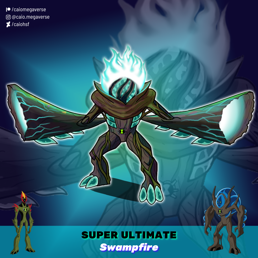 Ben10 Alien Force Ultimate Swampfire