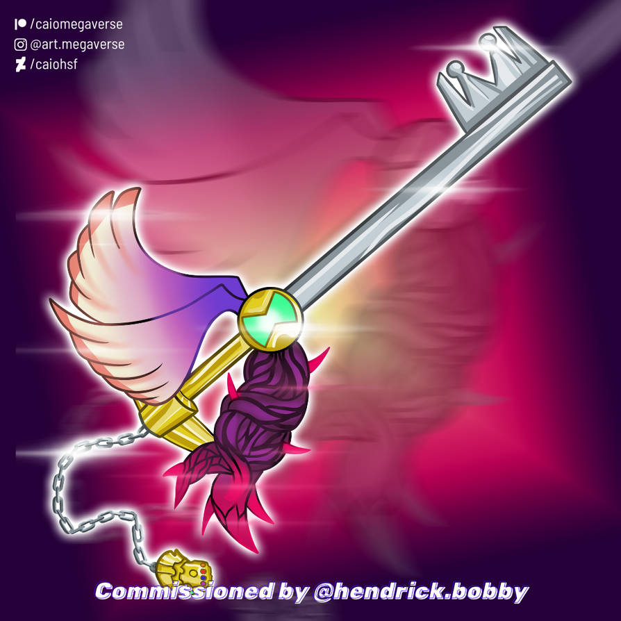 Keyblade commission by CaioHSF on DeviantArt