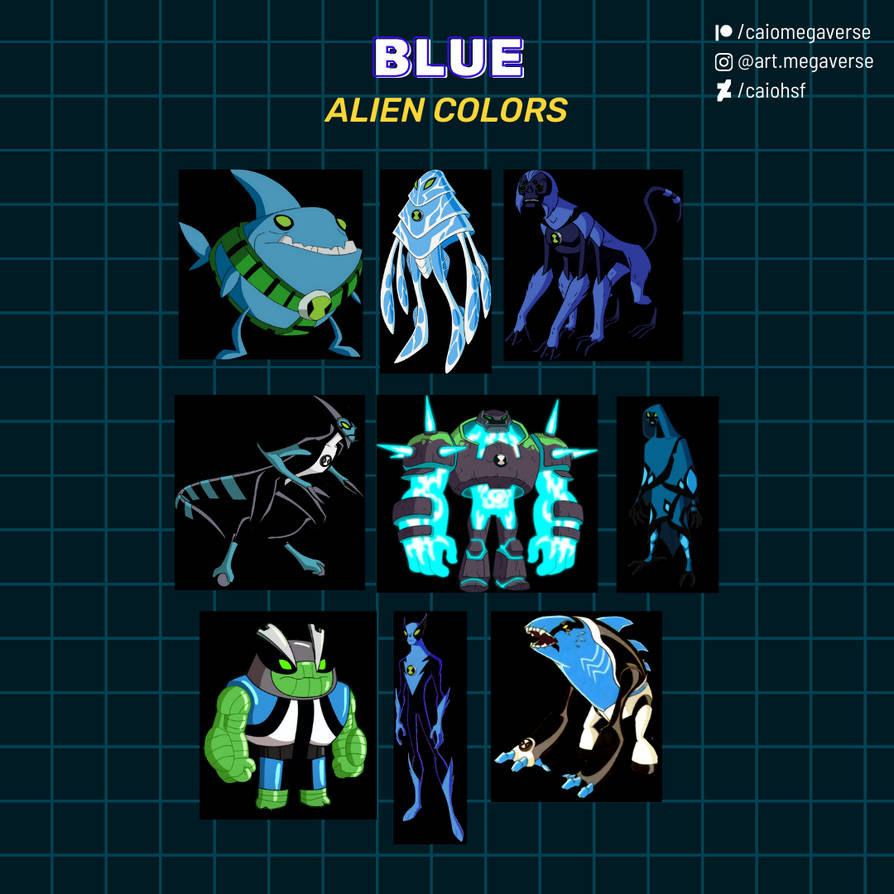 Blue - Alien Colors by CaioHSF on DeviantArt
