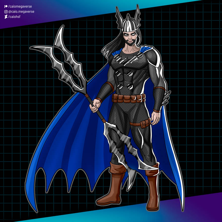 Hero Fusion] Dark Berserker (Thor + Batman) by CaioHSF on DeviantArt
