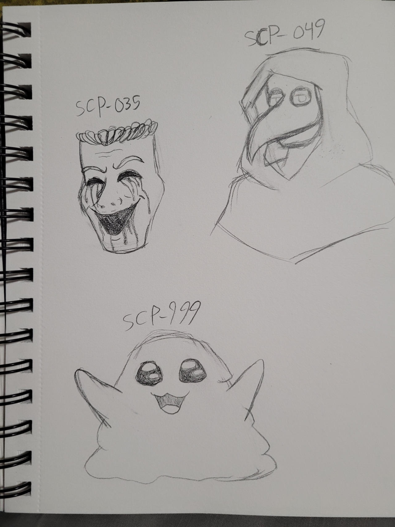 SCP Sketches by SuklaaSusi on DeviantArt