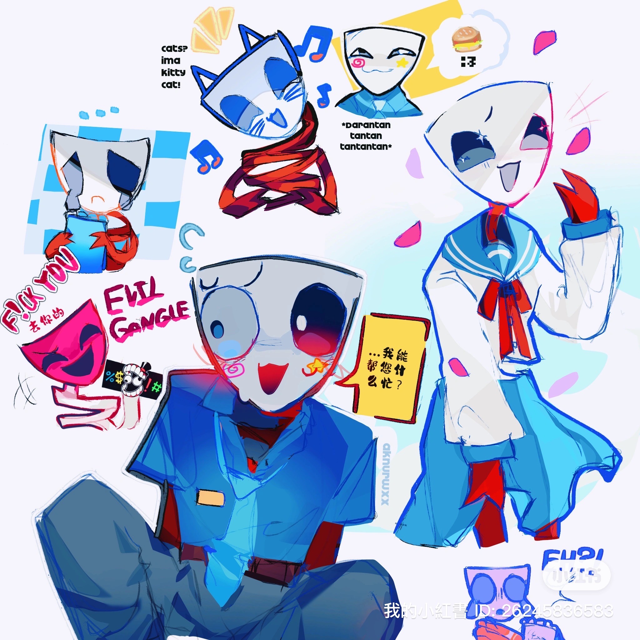 Gangle Portrait gangle fanart by aknuraarts on DeviantArt