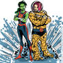 Darla Deering and She-Hulk from FF