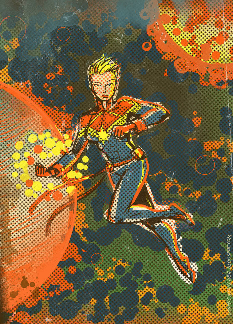 Captain Marvel by TheCosmicBeholder on DeviantArt