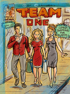 Kaza and Gwenna Team-In-One by TheCosmicBeholder Kaza and Gwenna Team-In-One by TheCosmicBeholder