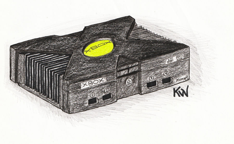Old Rextangle Xbox Classic XBOX by kelviewong on DeviantArt