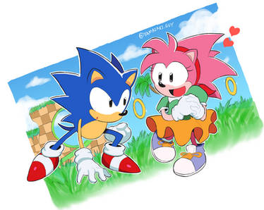 Sonic and Amy