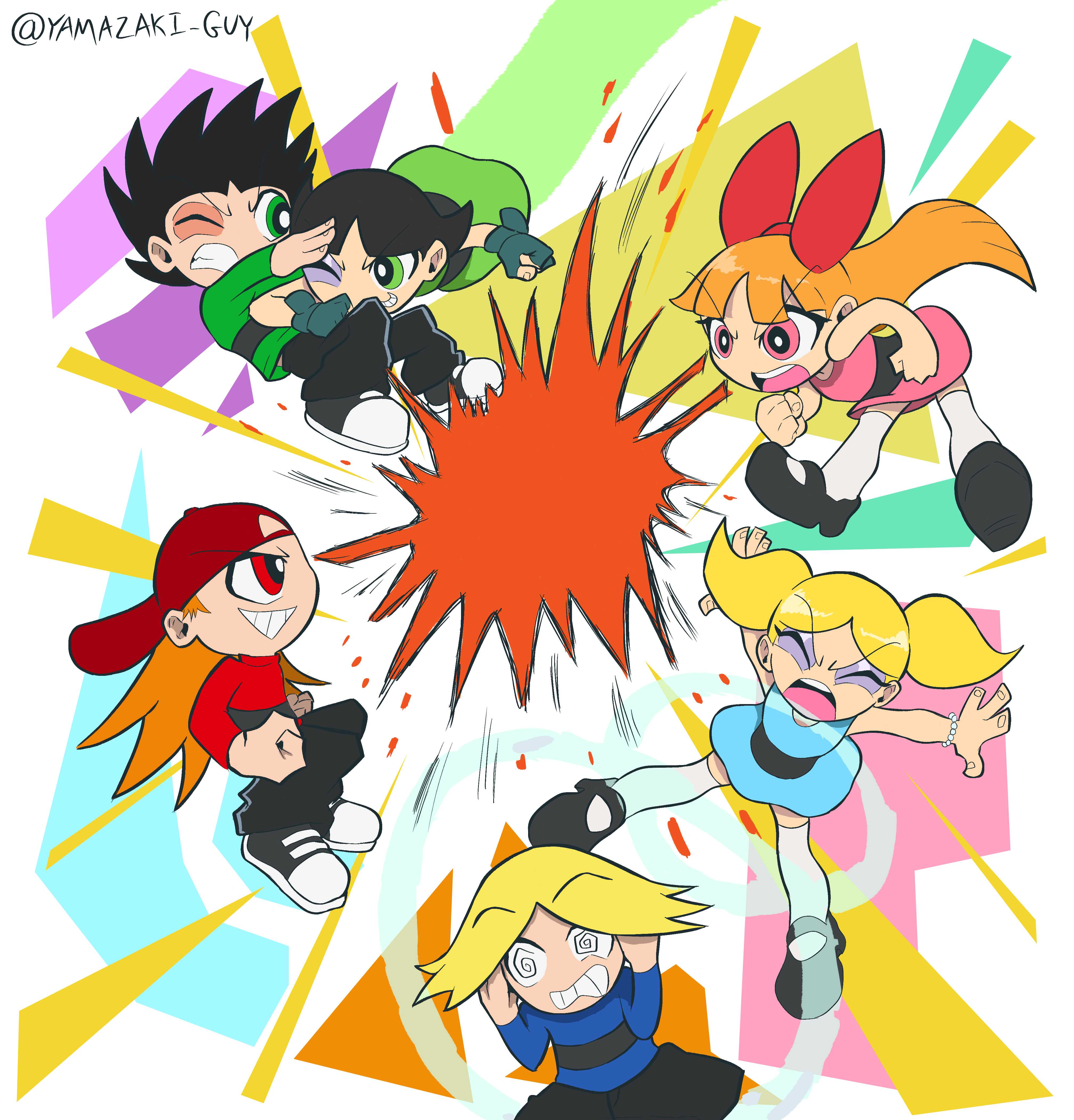 Ppg Rrb Fanfiction PPG vs RRB by NazoArts on DeviantArt