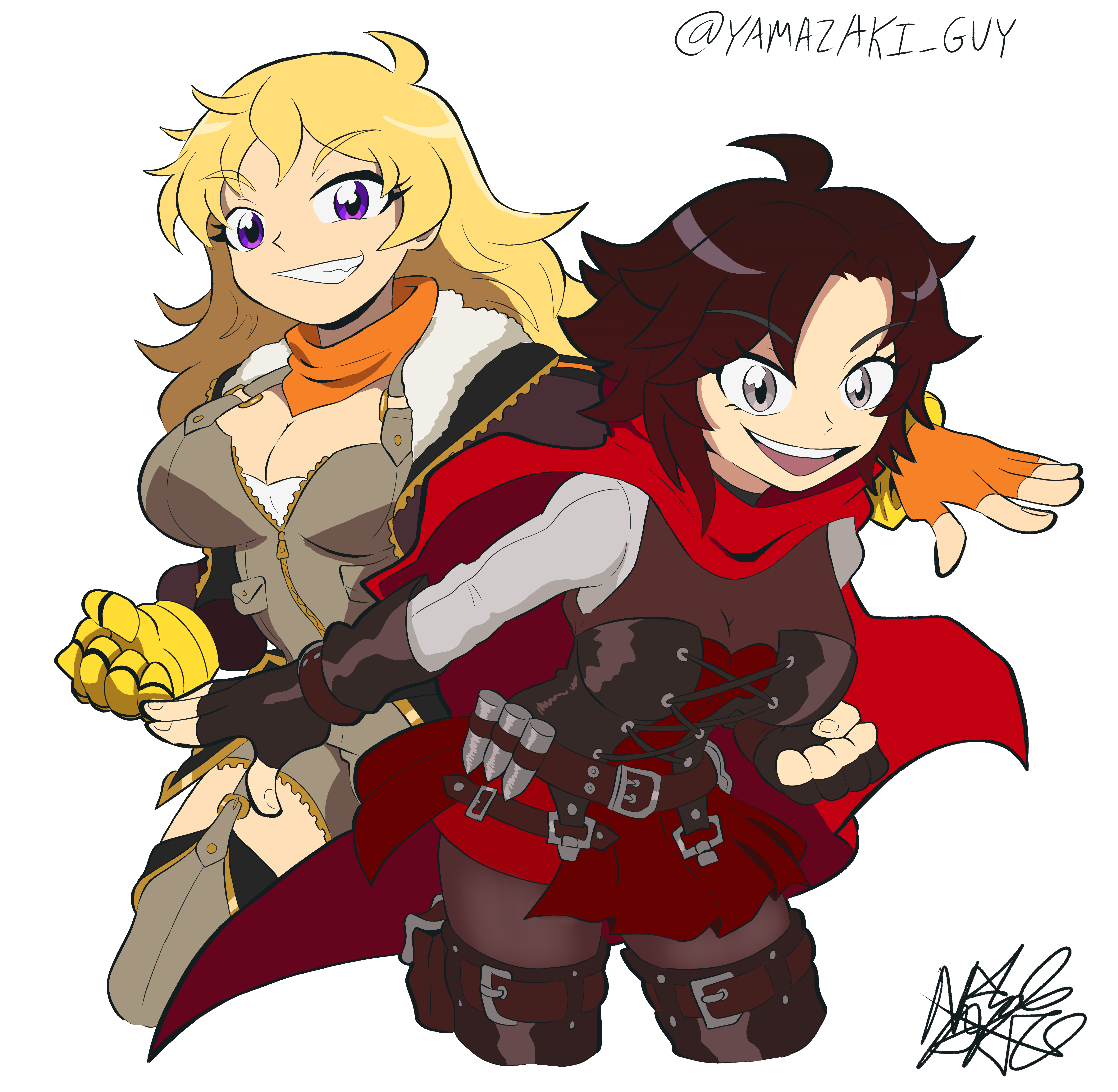 Ruby Yart Ruby and Yang by NazoArts on DeviantArt