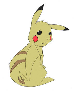 Pikachu drawn 2005