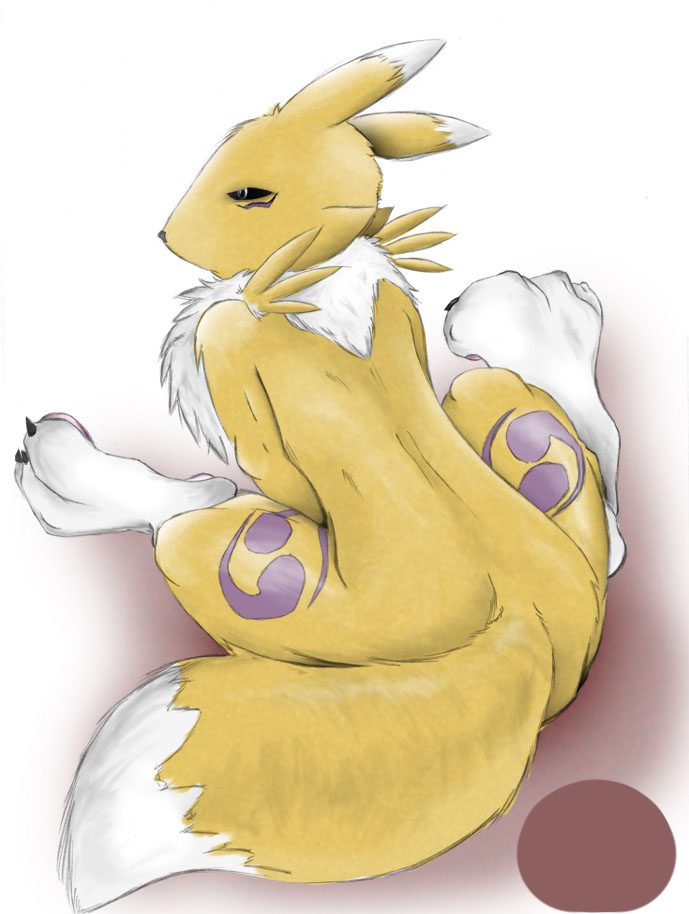 Renamon drawn 2005