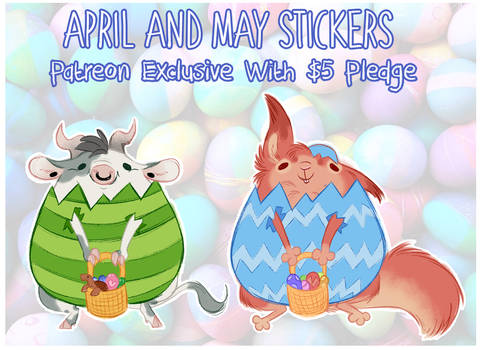 April And May Stickers