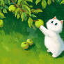The Kitten Who Loved Green