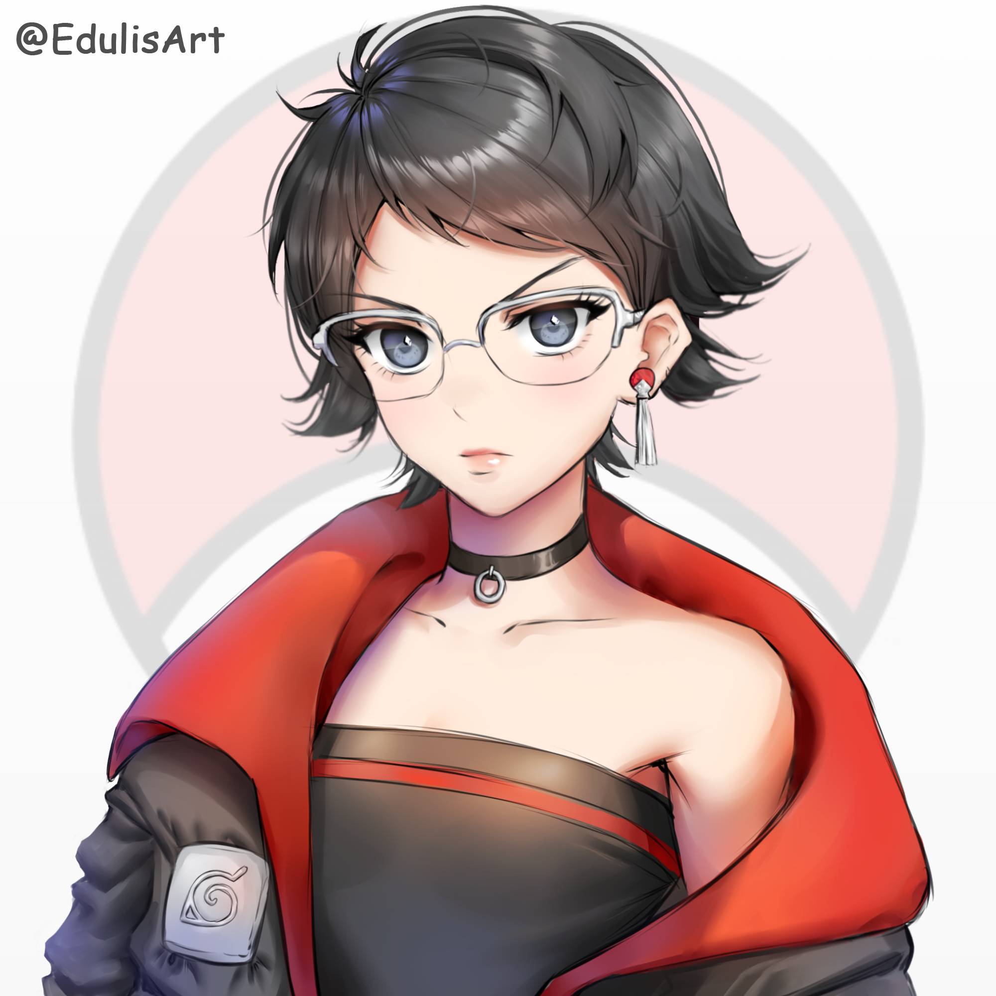 Uchiha Sarada Timeskip Fanart. 