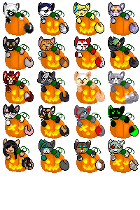 pumpkin icon batch!