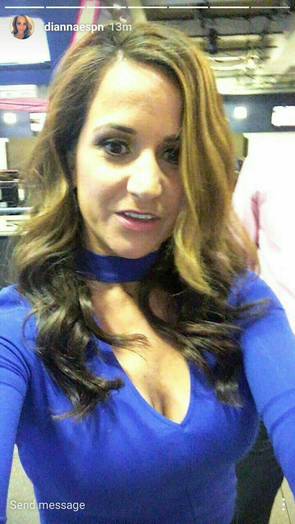Sexy Dianna Russini in Blue Shirt And Black Skirt by mvdbutler on DeviantArt