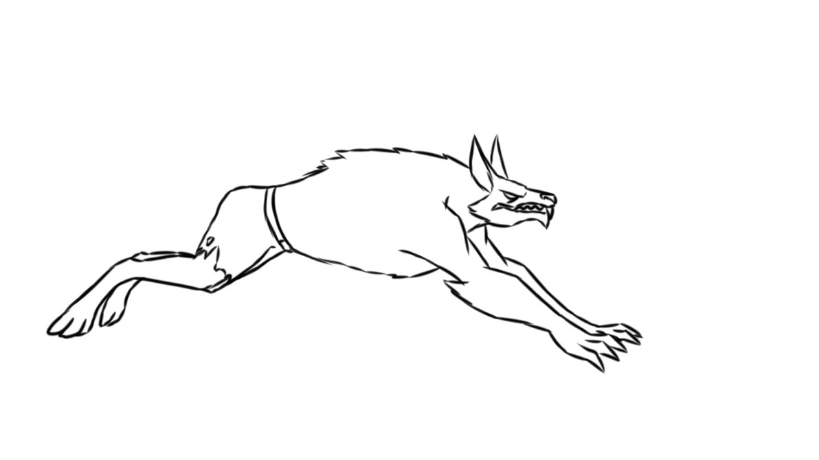 Werewolf Run Cycle by Toadstool-Comics on DeviantArt