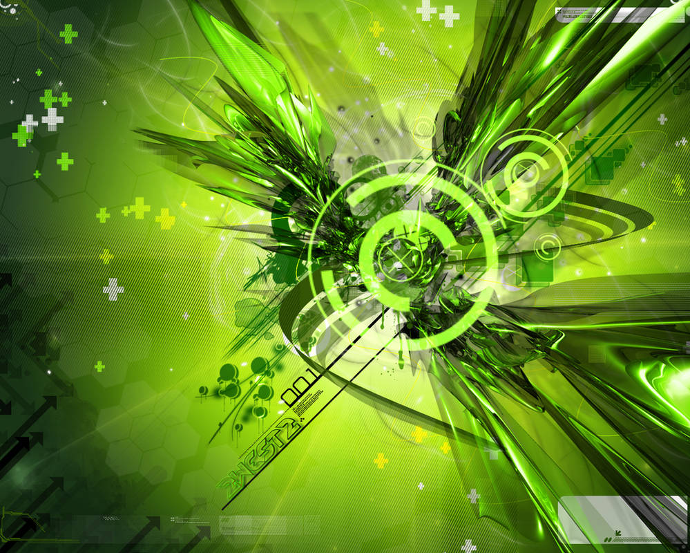 Green Vector Wallpaper