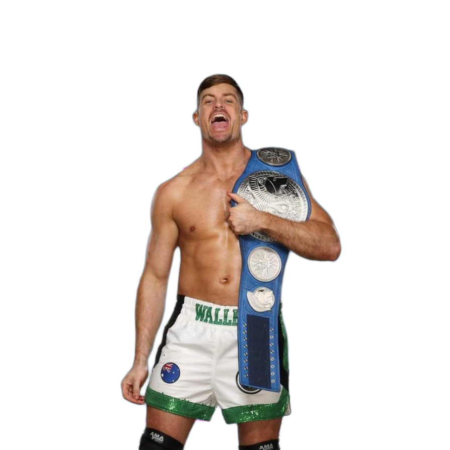 Grayson Waller SmackDown Tag Team Champion render by Arst21 on DeviantArt