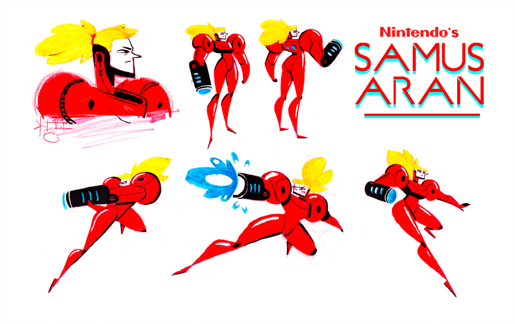Samus by LouVictorsk on DeviantArt
