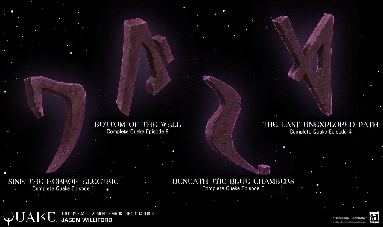 Quake Achievements 10 Runes by jasonwilliford on DeviantArt